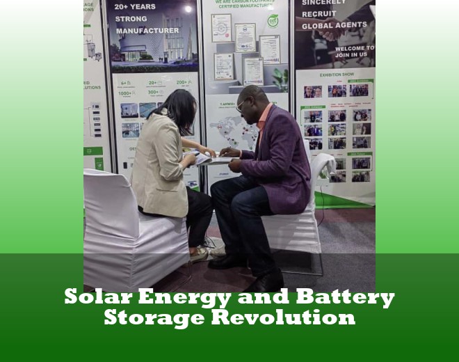 Solar Energy and Battery Storage Revolution